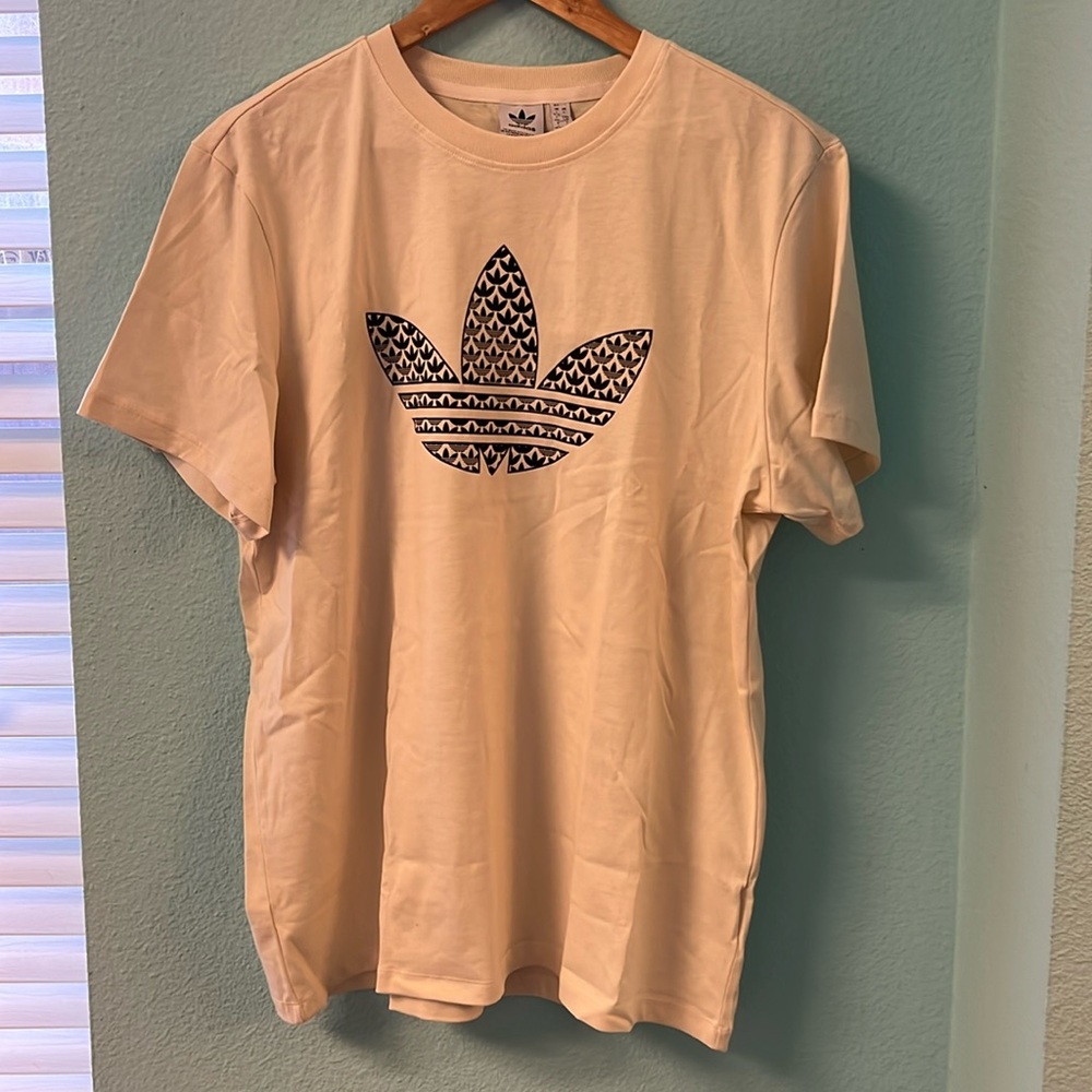 NWT Adidas Trefoil Monogram Infill Tee